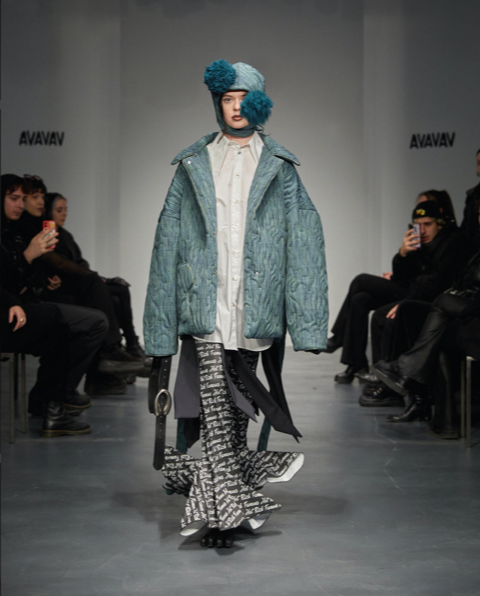 Beate Karlsson Disrupting the Milan Fashion Scene with AVAVAV