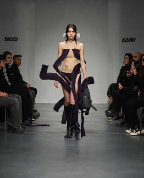 Beate Karlsson Disrupting the Milan Fashion Scene with AVAVAV