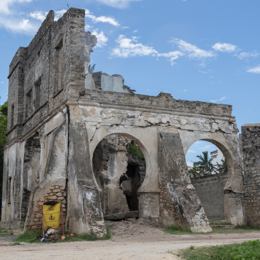 Tanzanian historic town of Bagamoyo