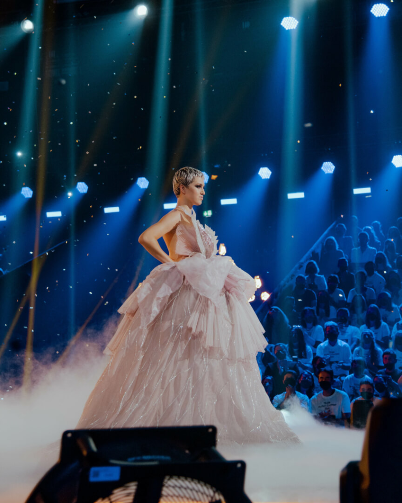 Germany's Next Topmodel 2022, Finals | Look: Jasmin Erbas Foto: Annika Wolter