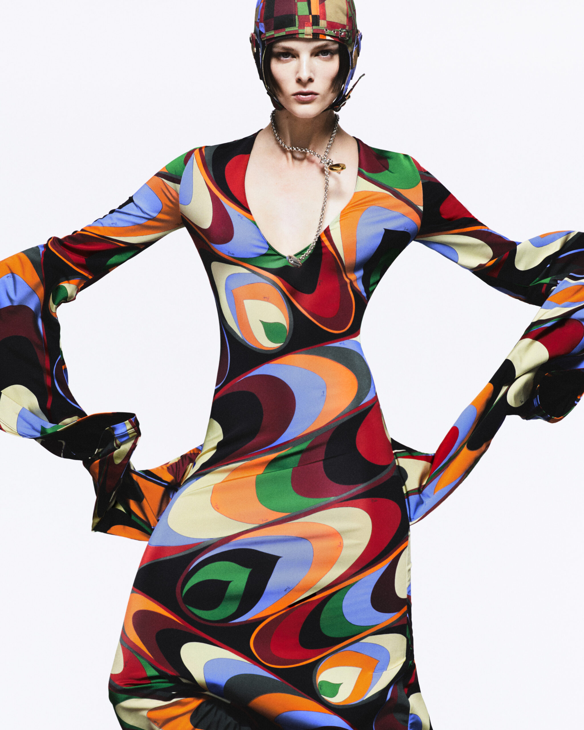 The Pucci Signature: Elongated Silhouettes and Sumptuous Textiles