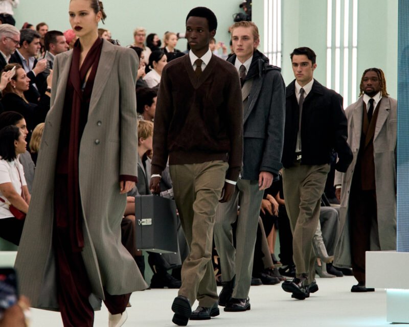 Naomi, Burna Boy Spotted At Boss Techtopia FW23 Fashion Show