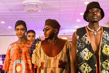 Models wearing traditional african wears at Osun Fashion Week