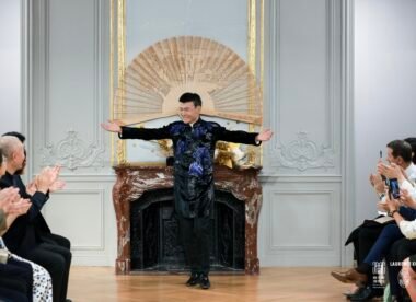 Laurence Xu opens the first Sino-French Fashion and Culture Festival.