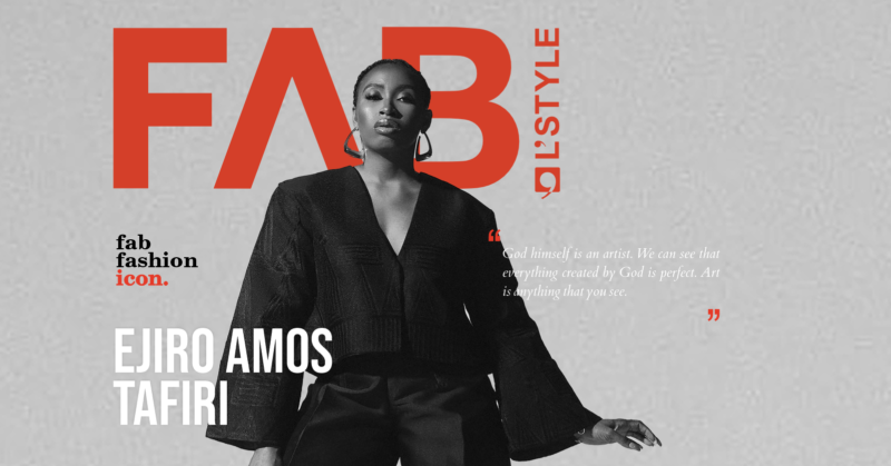 Ejiro Amos Tafiri on Education and Sustainable Style