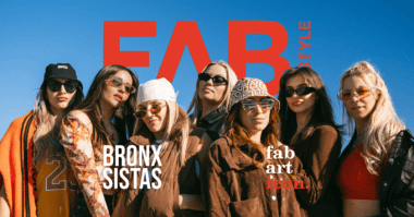 the Bronx Sistas Dance Crew on the cover of Fabl'style Magazine