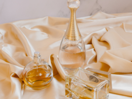 Bottles of perfumes on display to build lasting signature scent