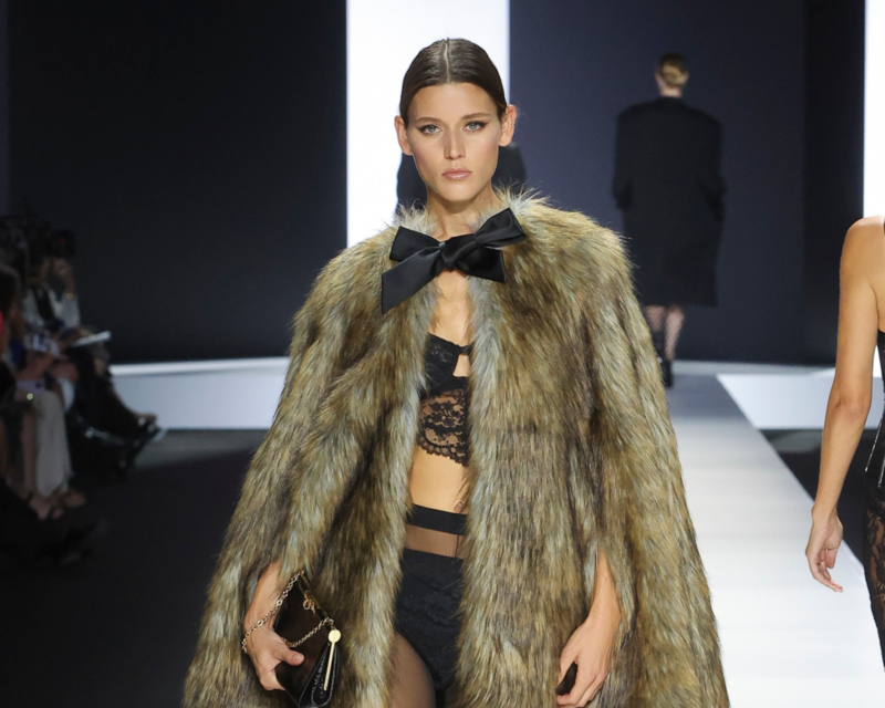 A model rocking Dolce & Gabbana SS24