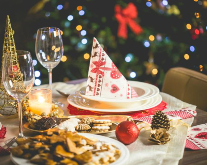 Christmas Food table