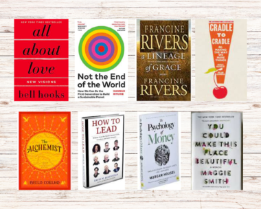 A visually striking collage of the top 10 must-read books in 2024, each cover standing out to represent the year's essential reading list.