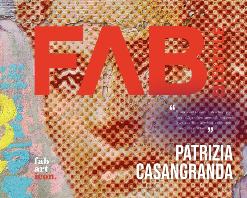 A vibrant piece from the Artistic Universe of Patrizia Casagranda, highlighting intricate patterns and bold color choices.