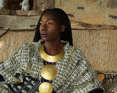A vivid display of fashion as resistance, featuring bold Afro-centric designs and textiles as a celebration of Black History Month.
