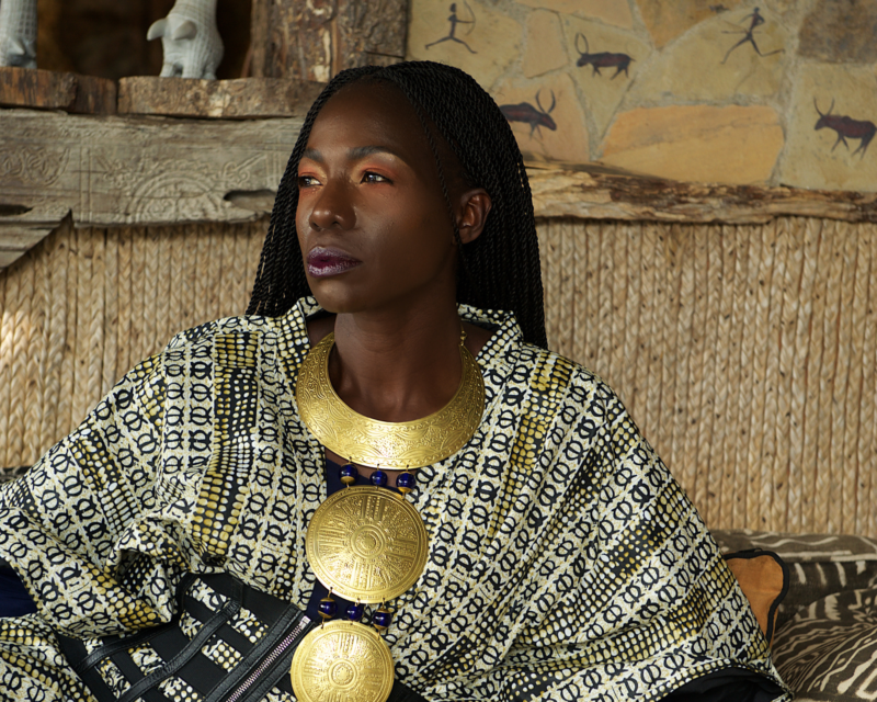 A vivid display of fashion as resistance, featuring bold Afro-centric designs and textiles as a celebration of Black History Month.