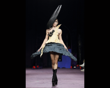 The new couture collection from GLÜCK is inspired by the four elements earth, air, fire and water - the fashion performance was also translated into four dream worlds.