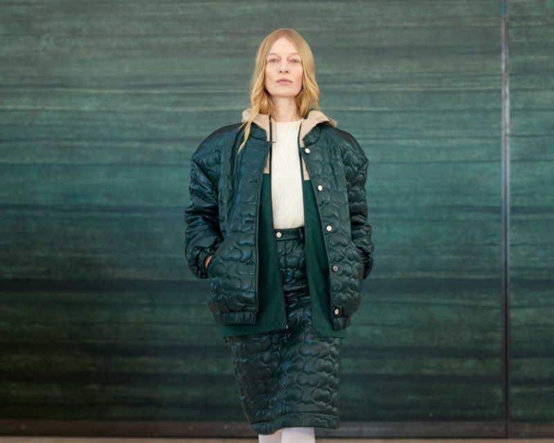Trendsetting pieces from OpéraSPORT Fall Winter 2024 line combining sophisticated style with sporty elements