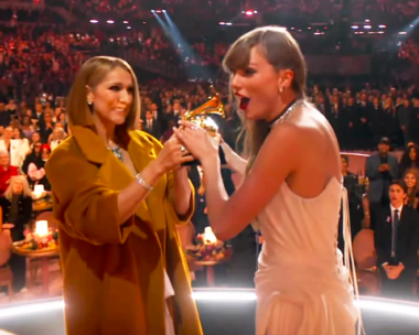 Taylor Swift addressing the negative feedback on her behavior towards Céline Dion
