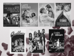 A curated selection of classic romance movies with a Valentine's Day theme, perfect for a cozy and memorable movie night in 2024