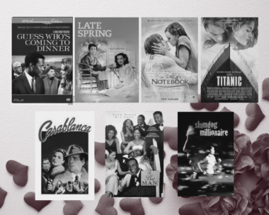 A curated selection of classic romance movies with a Valentine's Day theme, perfect for a cozy and memorable movie night in 2024
