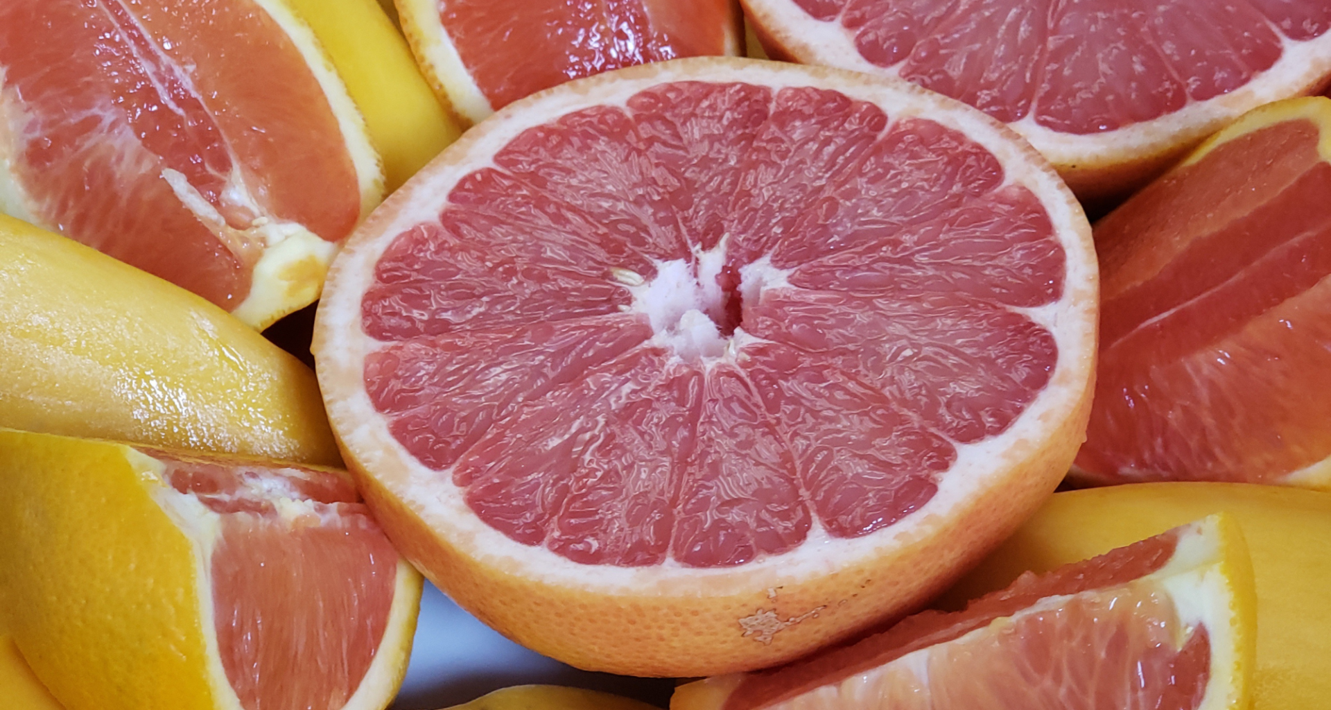 Fresh grapefruit segments, zesty grapefruit-infused meals, and refreshing grapefruit drinks featured in a collection of top recipes for National Grapefruit Month