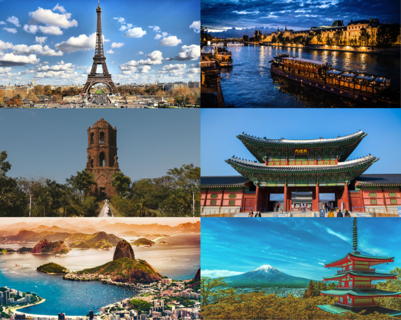 Visual representation of Valentine's Day history, showing its transformation from a pagan festival to an international day of love and romance.