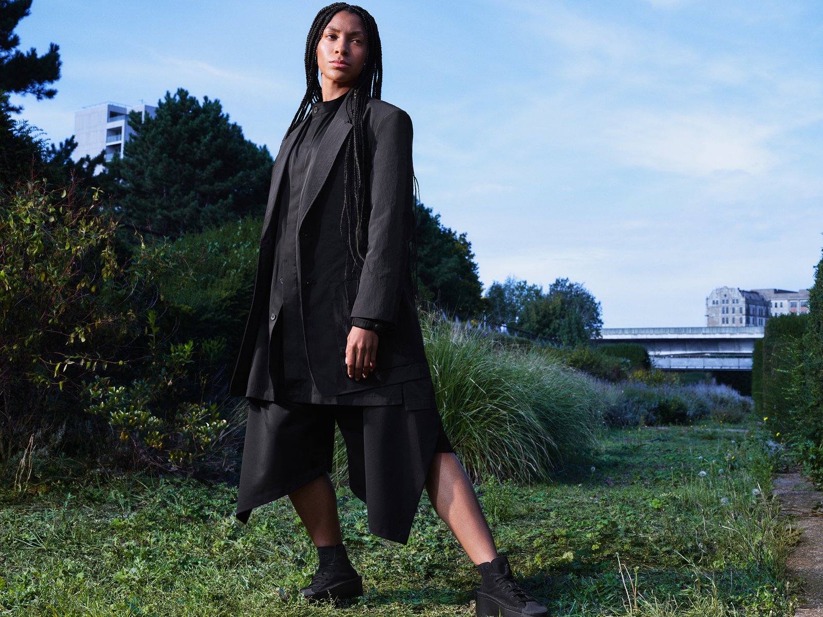 Fusion of Organic and Synthetic in Y-3's Spring/Summer 2024 Chapter 1 Collection