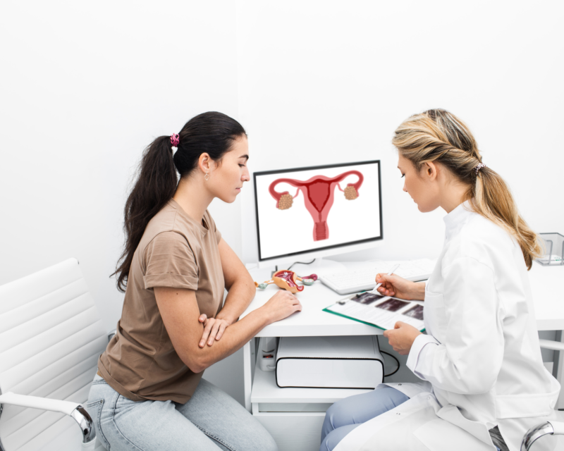 Visual guide highlighting the importance of regular health checks and tests in women's healthcare, from reproductive health to general wellness