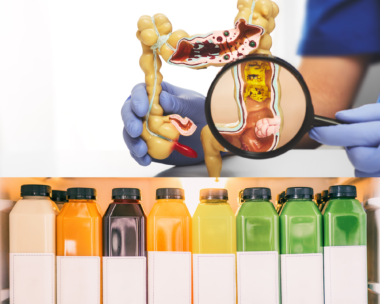 The best detox drink recipe for effective colon cleansing displayed on a kitchen counter