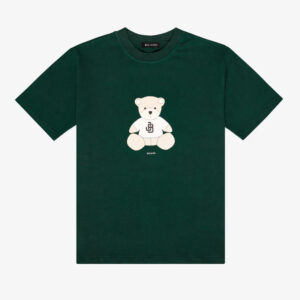 MONOGRAM TEDDY SHIRT PETROL GREEN