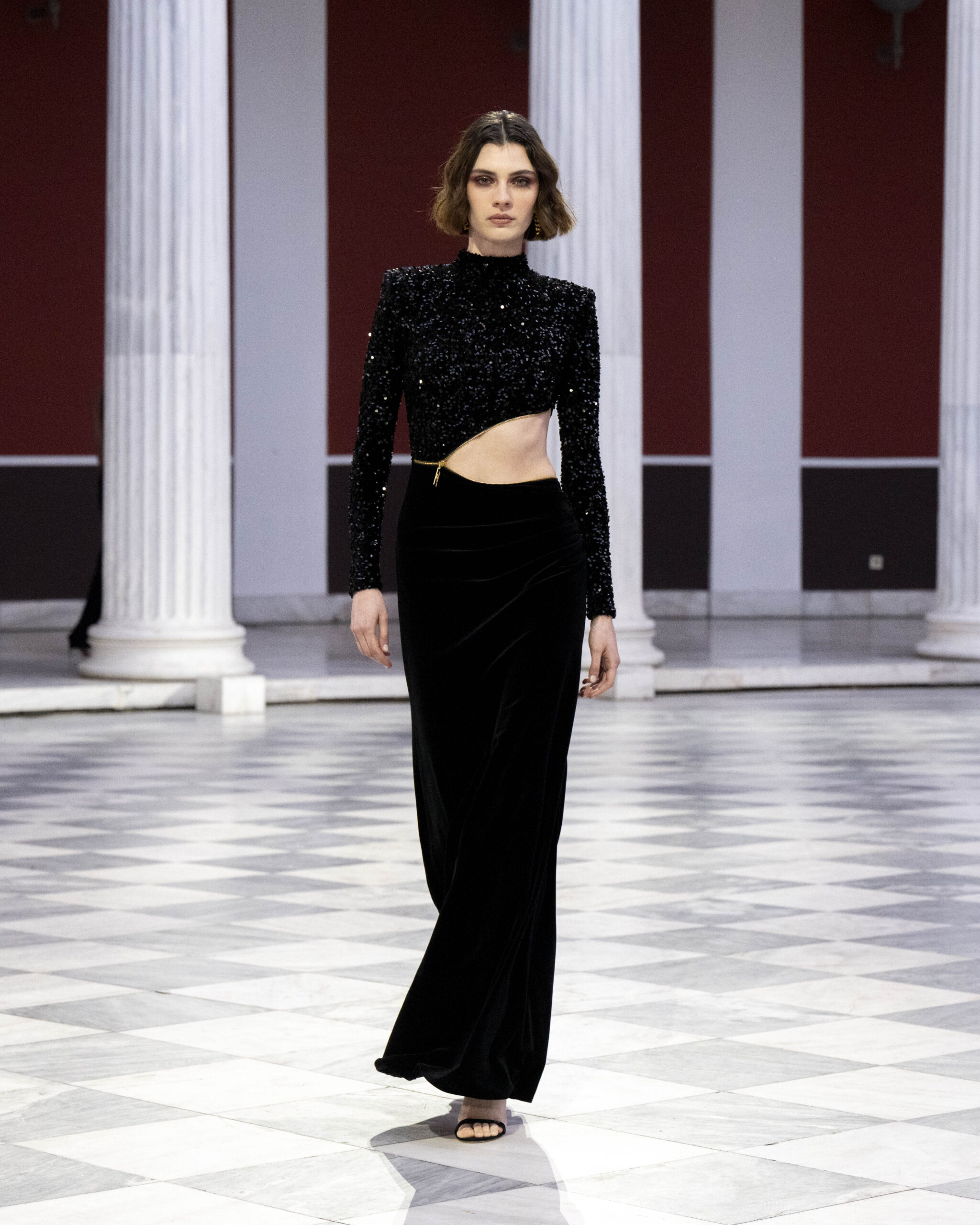 Athens Fashion Week Lit Up With Timeless Pieces From Elisabetta Franchi's ETERNAL Collection