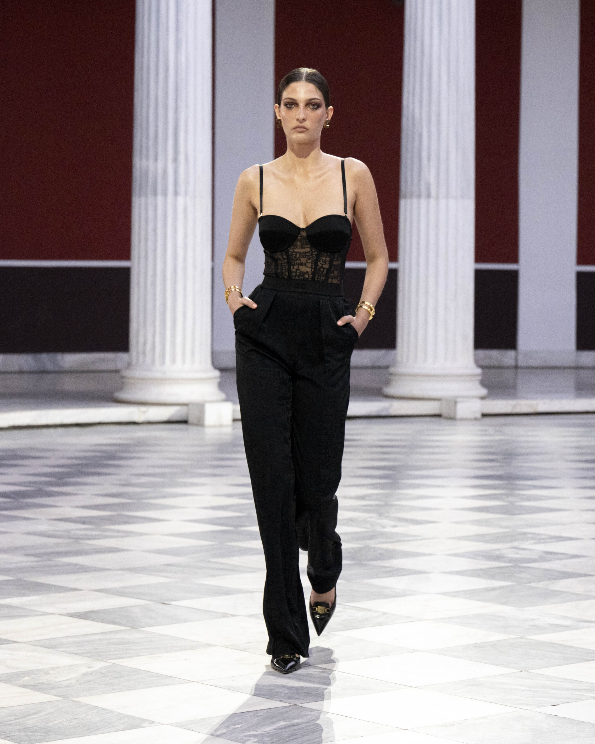 Athens Fashion Week Lit Up With Timeless Pieces From Elisabetta Franchi's ETERNAL Collection