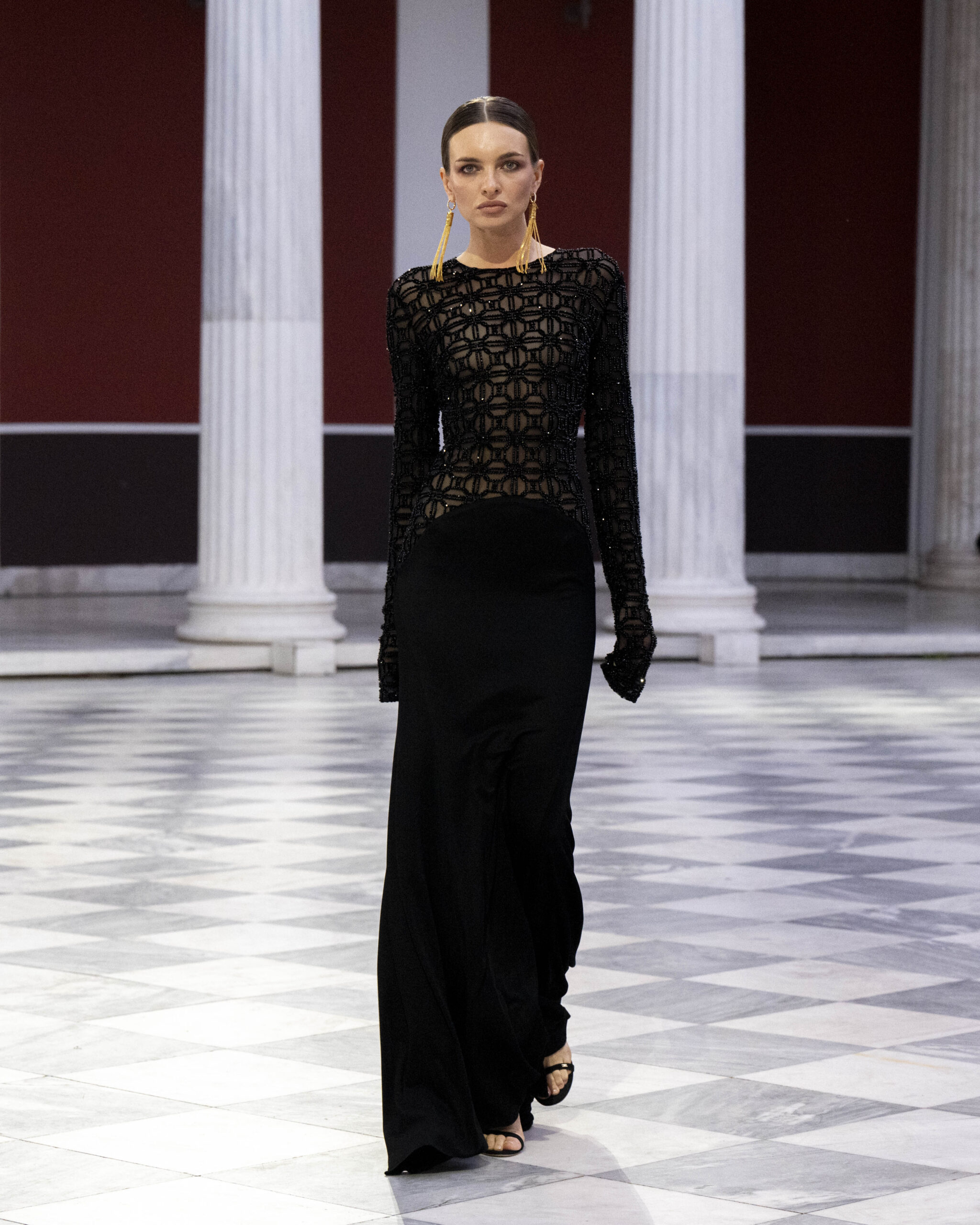 Athens Fashion Week Lit Up With Timeless Pieces From Elisabetta Franchi's ETERNAL Collection