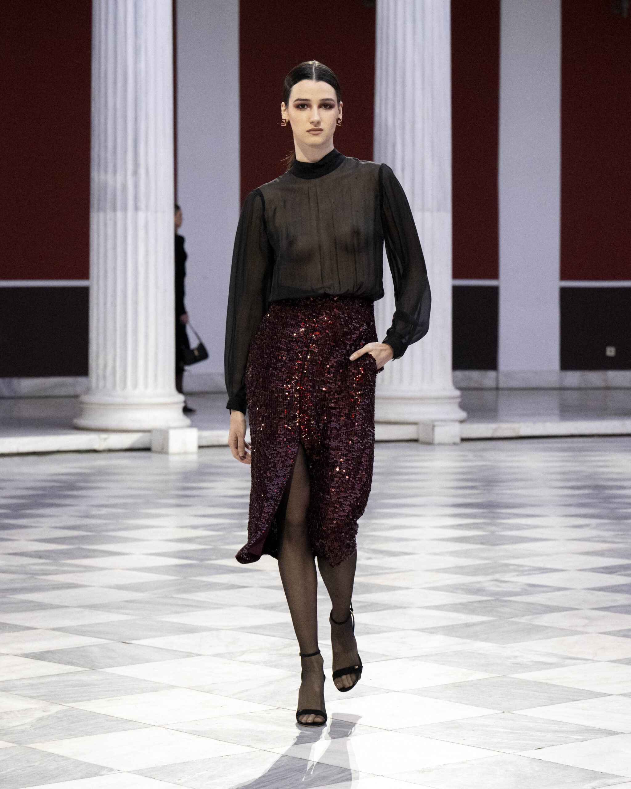 Athens Fashion Week Lit Up With Timeless Pieces From Elisabetta Franchi's ETERNAL Collection