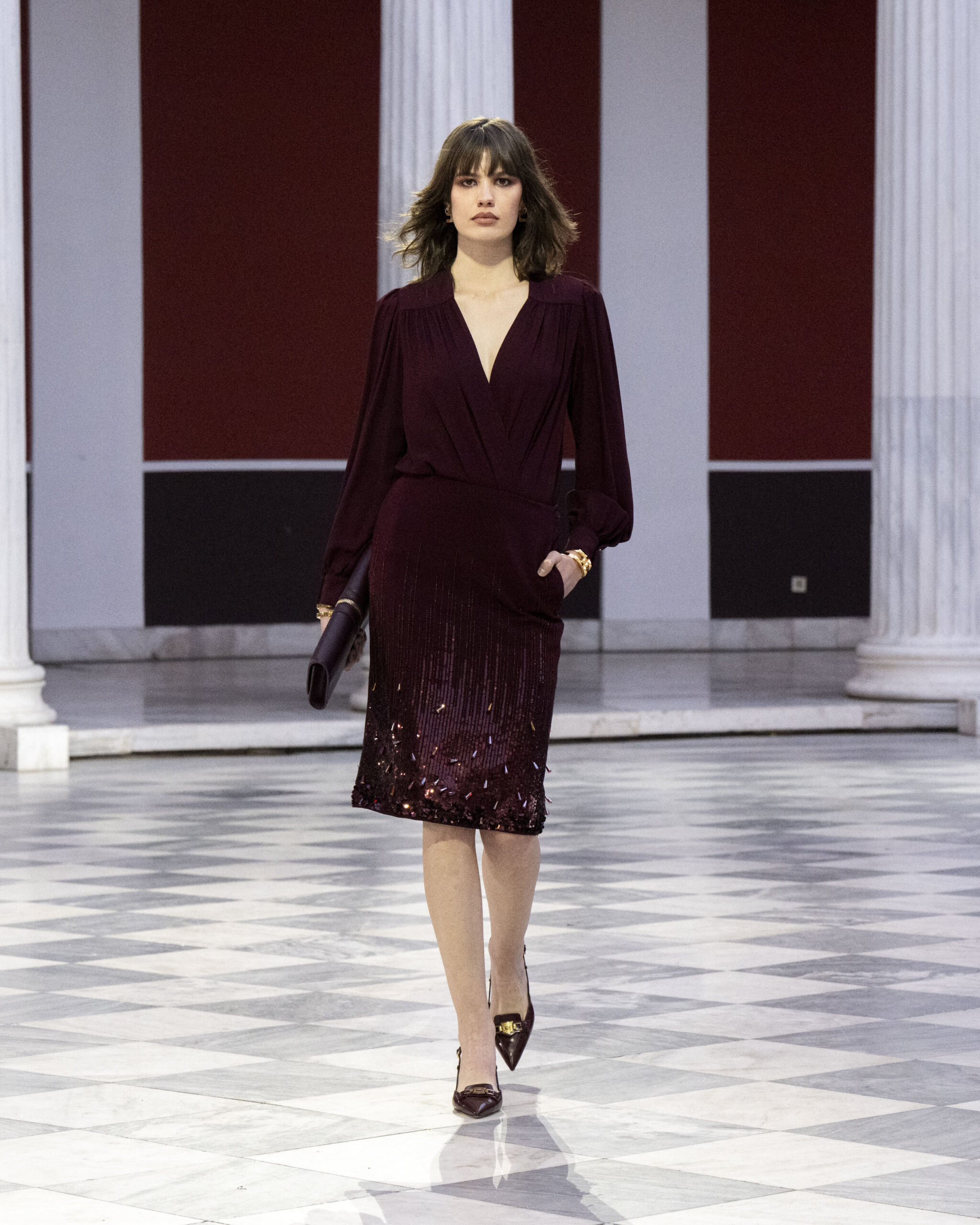 Athens Fashion Week Lit Up With Timeless Pieces From Elisabetta Franchi's ETERNAL Collection