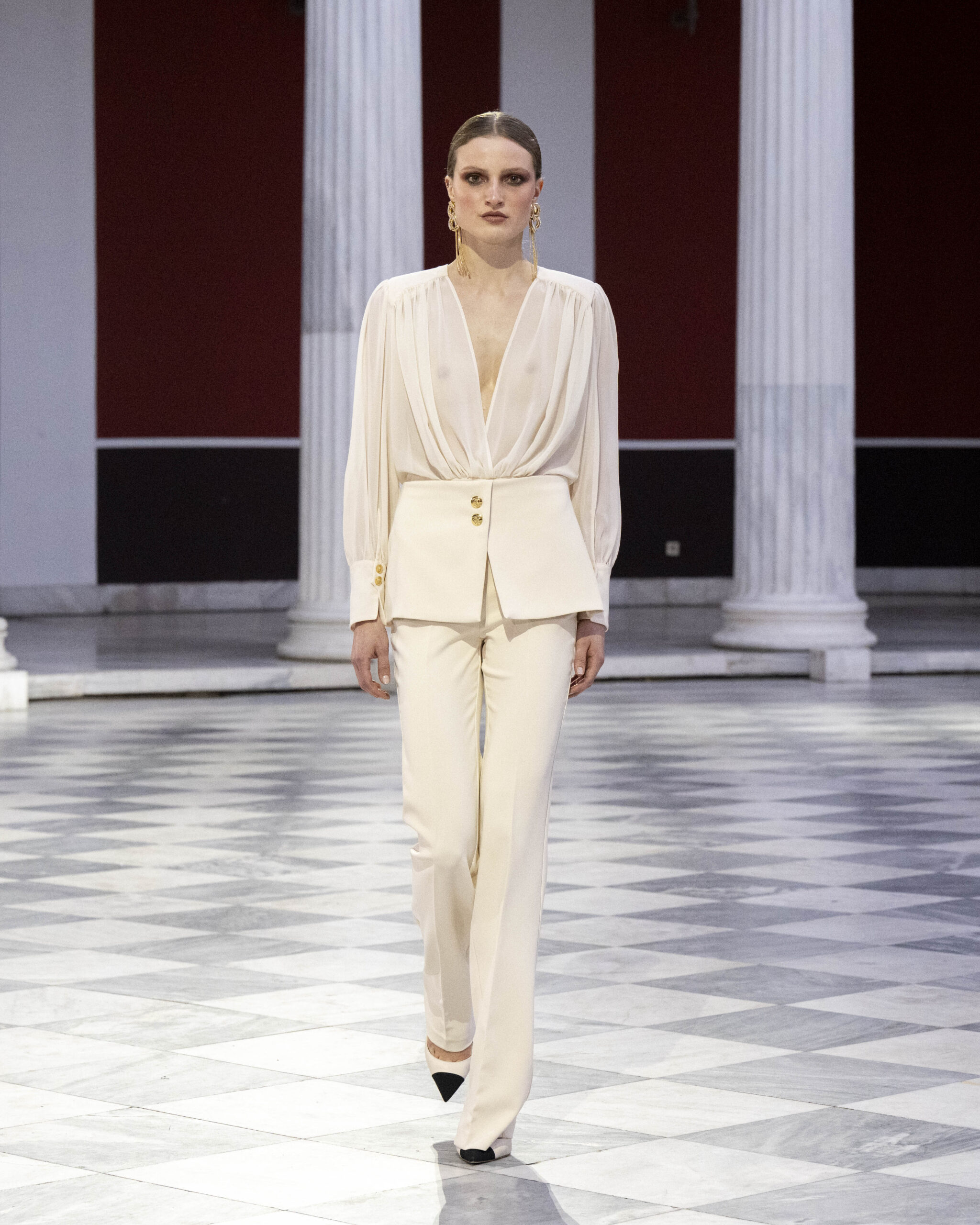 Athens Fashion Week Lit Up With Timeless Pieces From Elisabetta Franchi's ETERNAL Collection