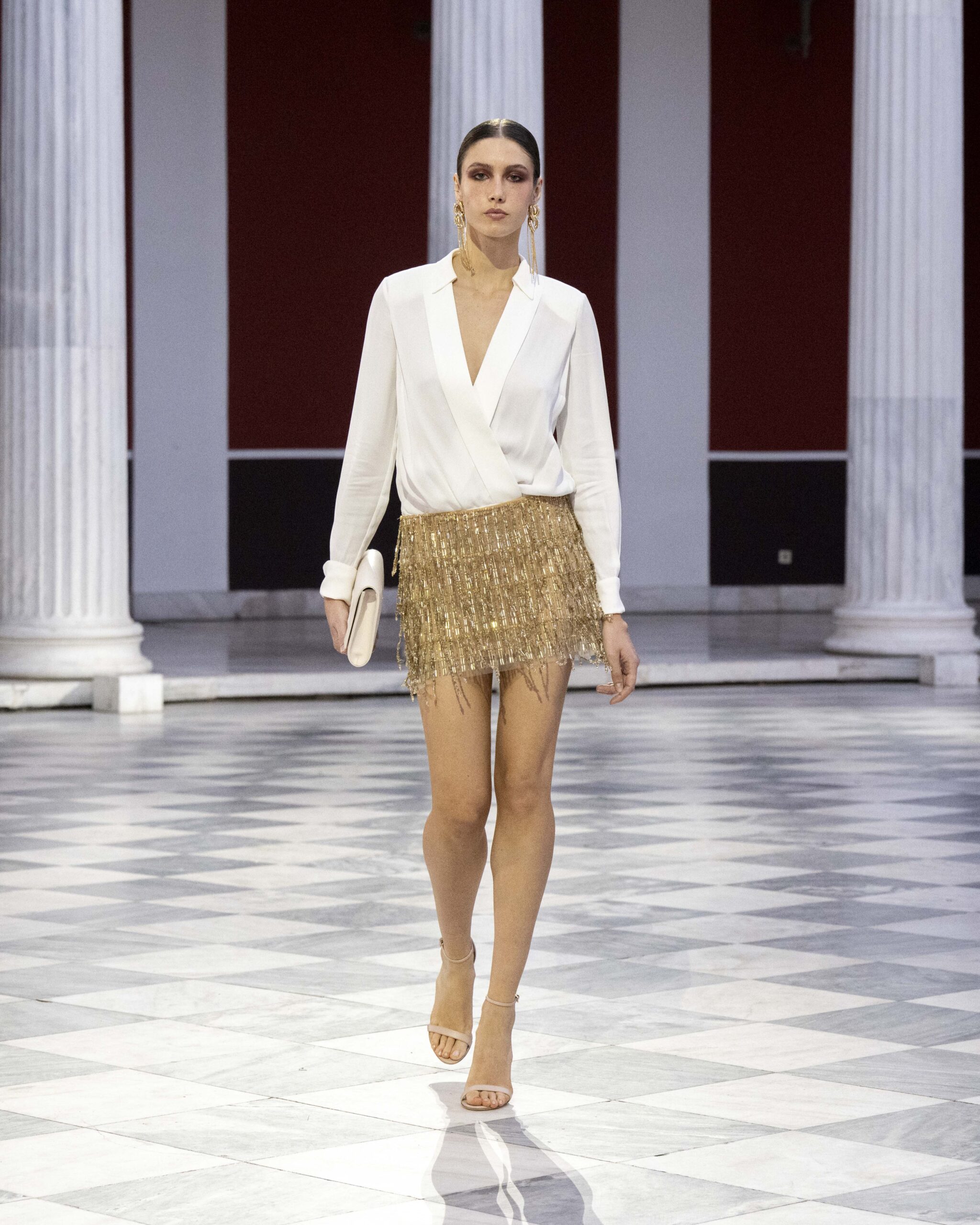 Athens Fashion Week Lit Up With Timeless Pieces From Elisabetta Franchi's ETERNAL Collection