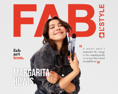 Representation of the healing power of colors as discussed by Margarita Howis in an interview with FAB L'Style Magazine.