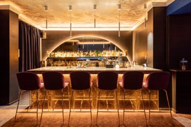 Cozy interior of Plus43, Vienna’s top speakeasy, showcasing a vibrant atmosphere popular among Gen Z.