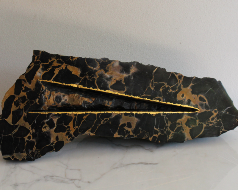 A new exhibit from Cris Contini Contemporary featuring Gioni David Parra's "From Lunae to Stele"