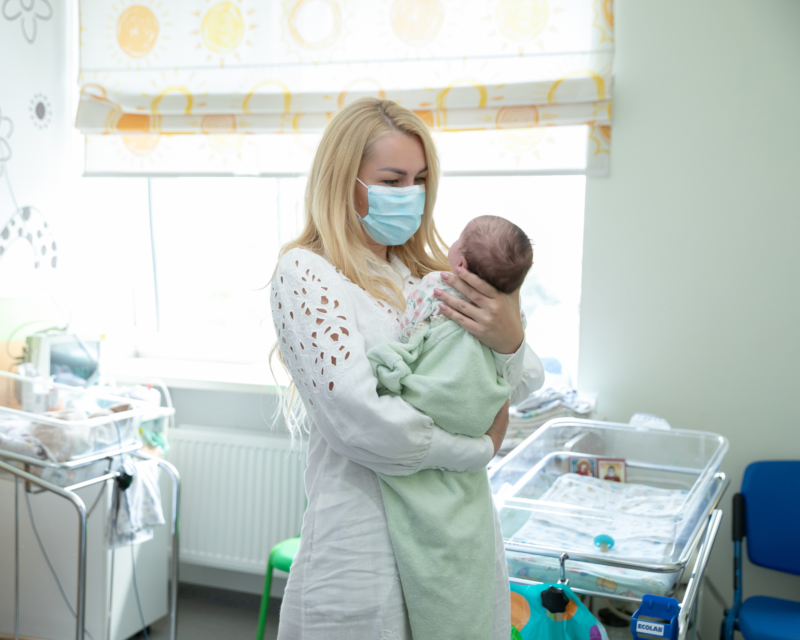 Natalia Syvak engaging with Ukrainian orphans as part of her lifelong empowerment mission.