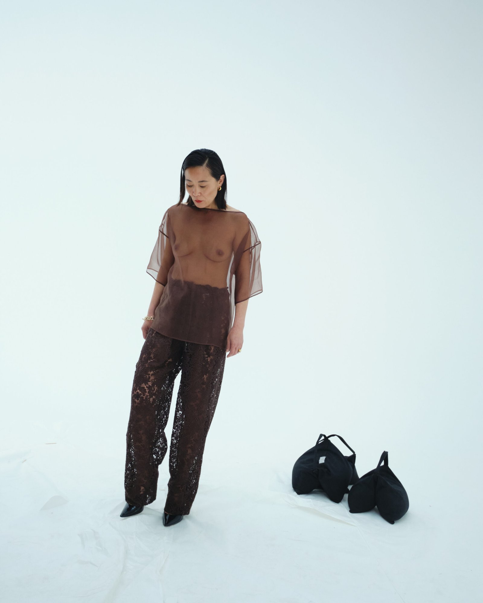 META CAMPANIA COLLECTIVE's SS25 collection at Paris Fashion Week