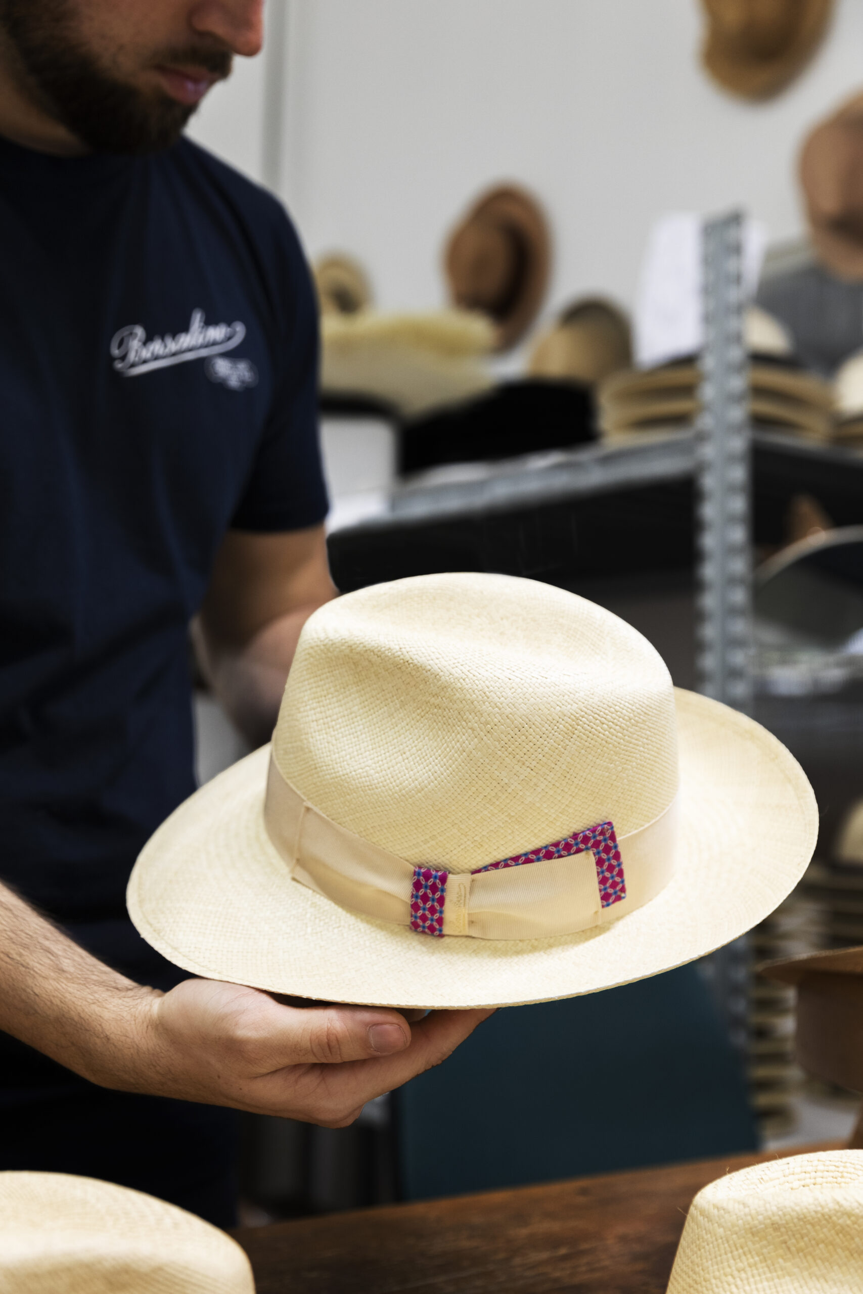 A few of our faves from the Borsalino x E.Marinella capsule collection