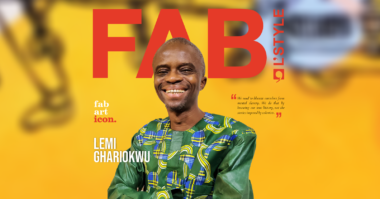 Artistic FAB L'Style Magazine ICON Cover of Lemi Ghariokwu highlighting his achievement in the creative industry