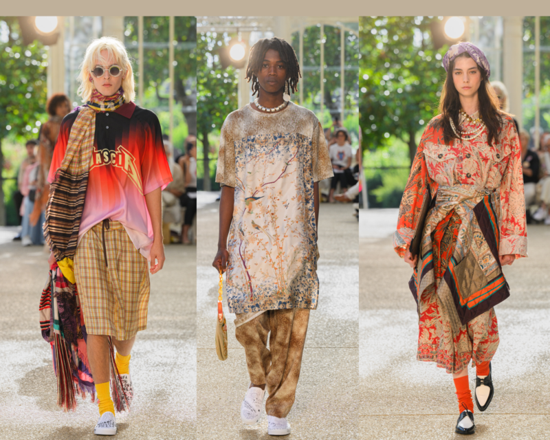 Detailed view of Pierre-Louis Mascia's Le Cavalier Bleu Collection