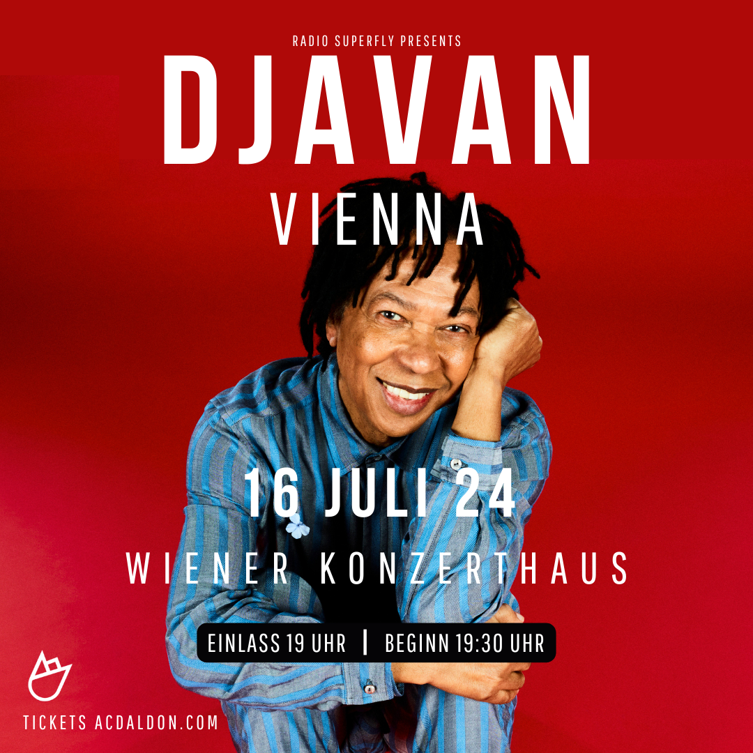 The Brazilian music icon DJAVAN is coming to Vienna in July, 2024