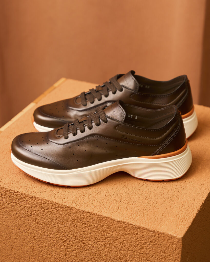 Santoni showcased SS25 Men's collection, Land of Dreamers in MFW