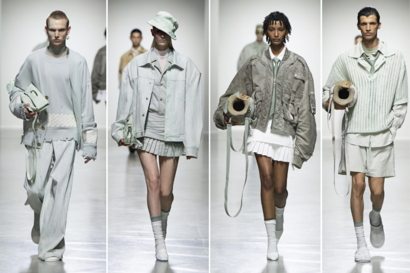 Spring Summer 2025 collection of Feng Chen Wang draws inspiration from ancient artifacts