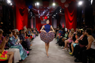 An image from Marina Hoermanseder AW24 Runway by Franziska Krug used as a cover art for an article on Hack: After Investing in a Fashion Show, What Next?