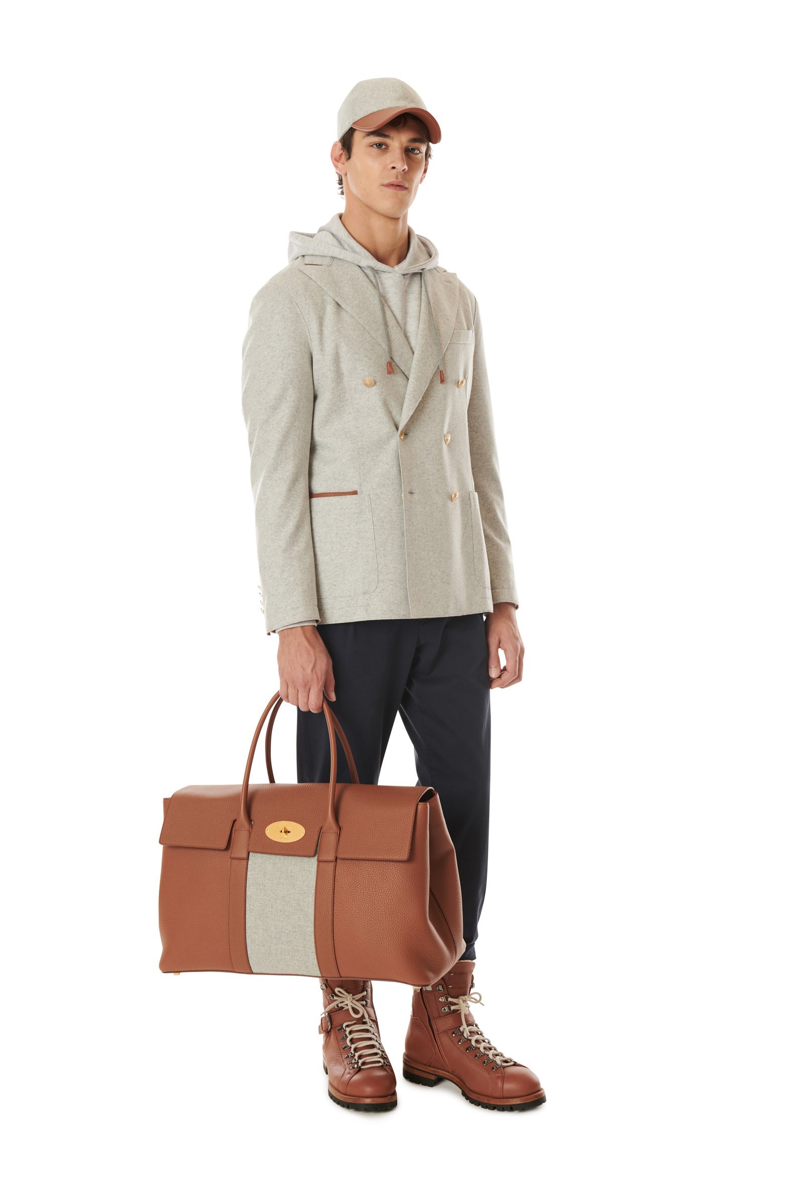 Mulberry and Eleventy Collaborate on Timeless Ready-To-Wear Bags and Accessories