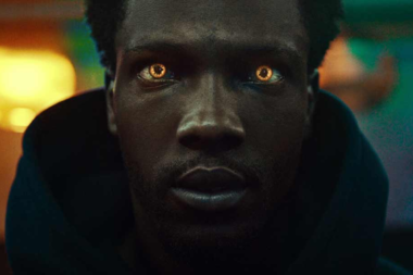 A scene snapshot from Netflix movie titled Supacell covering a review of the movies