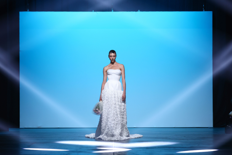 Elegant designs from "Stupid Cupid" by Danny Reinke, SS25 Collection featured at Berlin Fashion Week